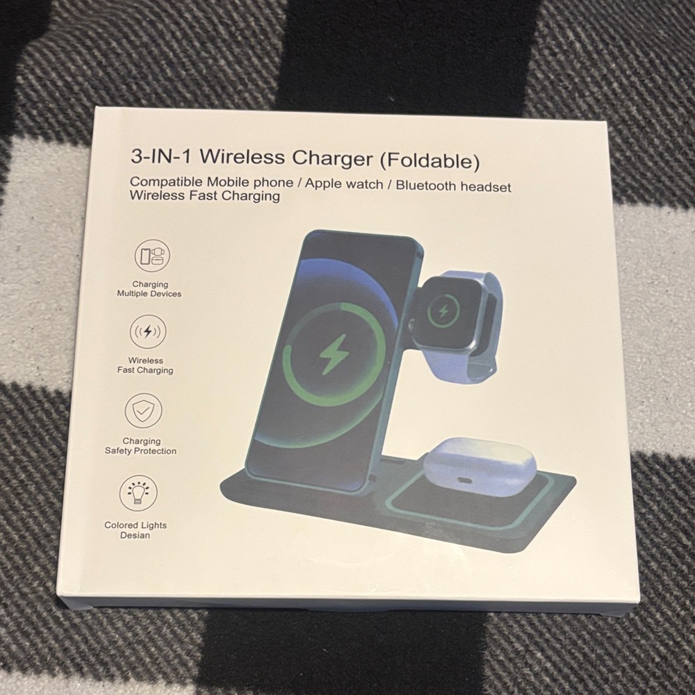 3-in-1 Wireless Charger (Foldable)